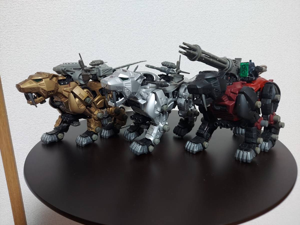 ゾイド セイバータイガー 3体セット 改造品 ジャンク品 みの入札履歴  