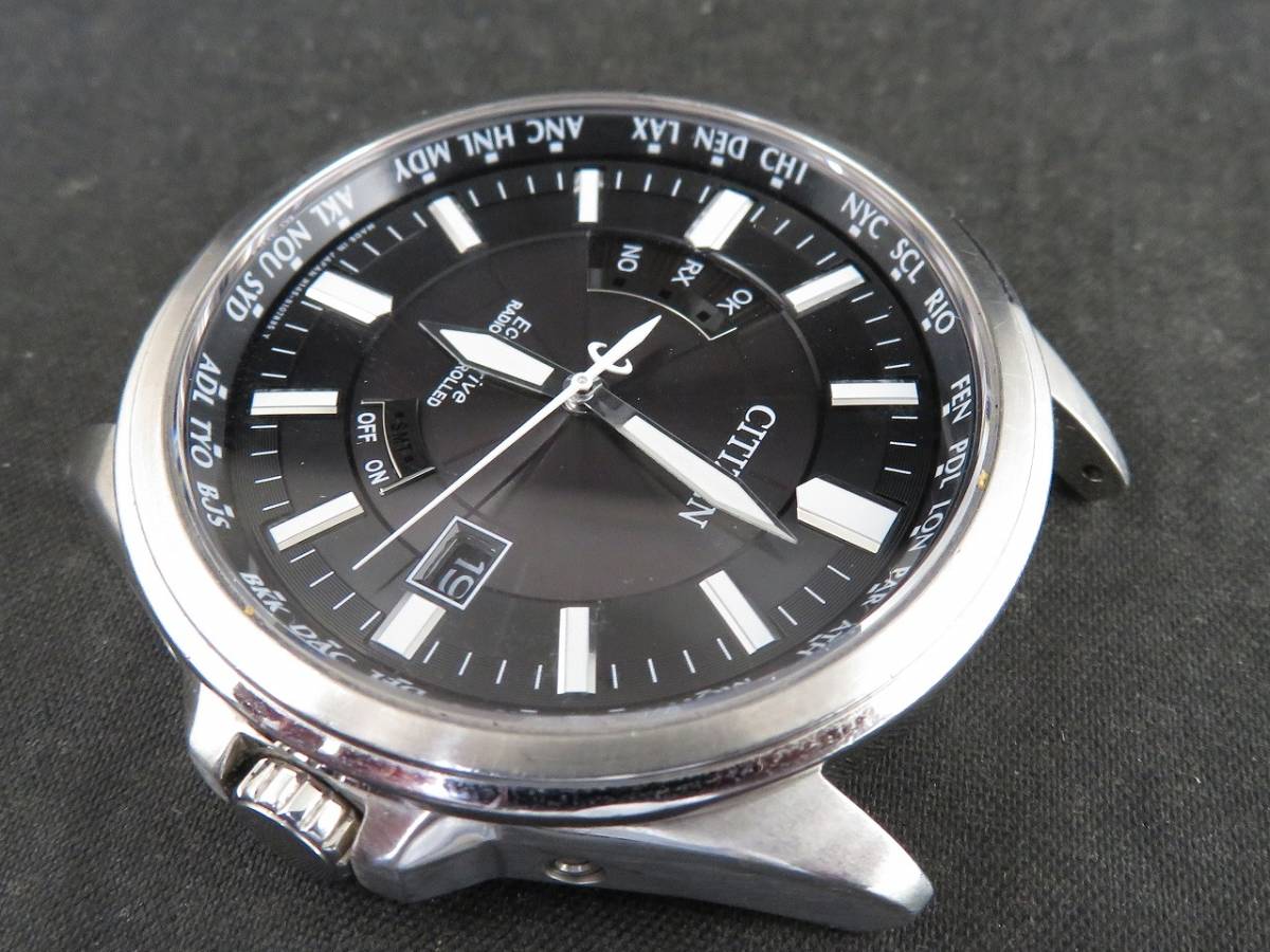 CITIZEN シチズン Eco-Drive エコドライブ 腕時計 H145-S073545 電波 