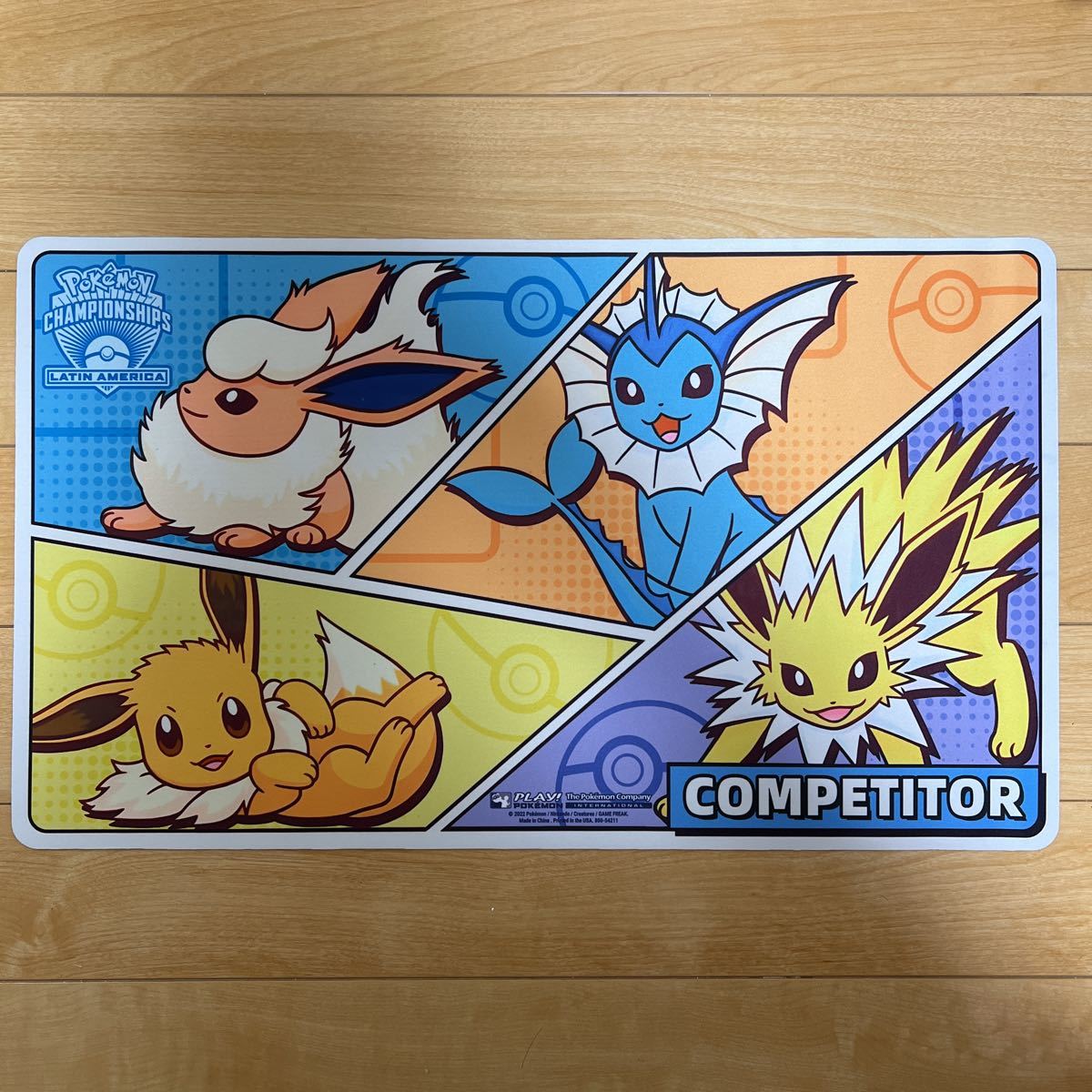 ポケモンカードゲーム ラバープレイマット イーブイコレクション