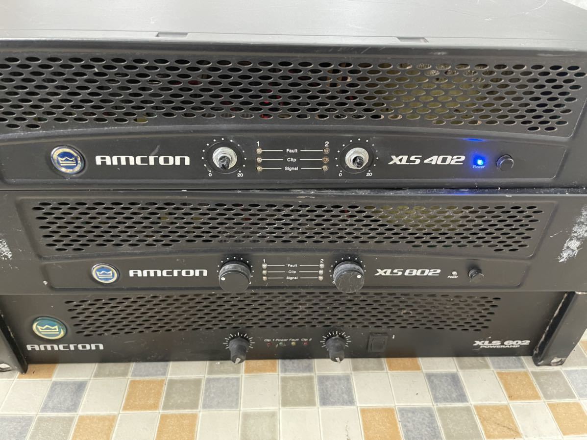 AMCRON XLS 402 パワーアンプ 【公式通販】