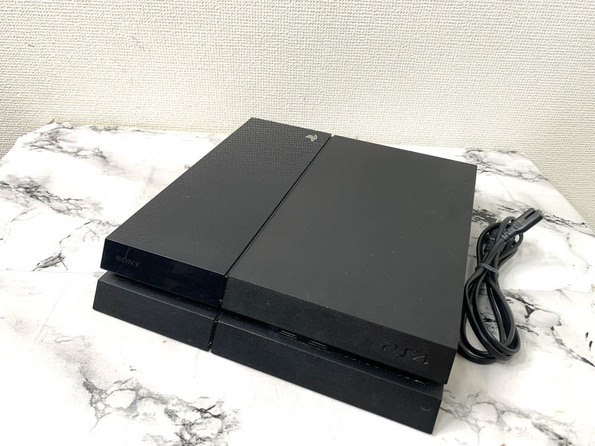 PlayStation4 プレイステーション4 PS4本体 ジェット・ブラック CUH-1000 500GB ジェットブラック 現状品