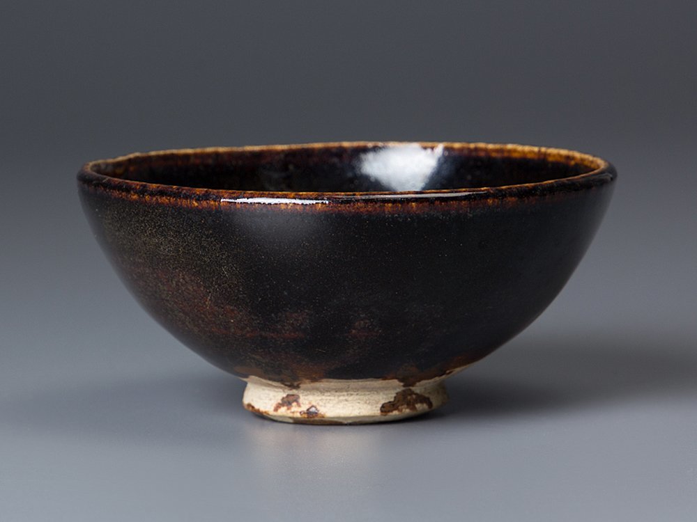 【得価，新品】 【五】黒釉碗