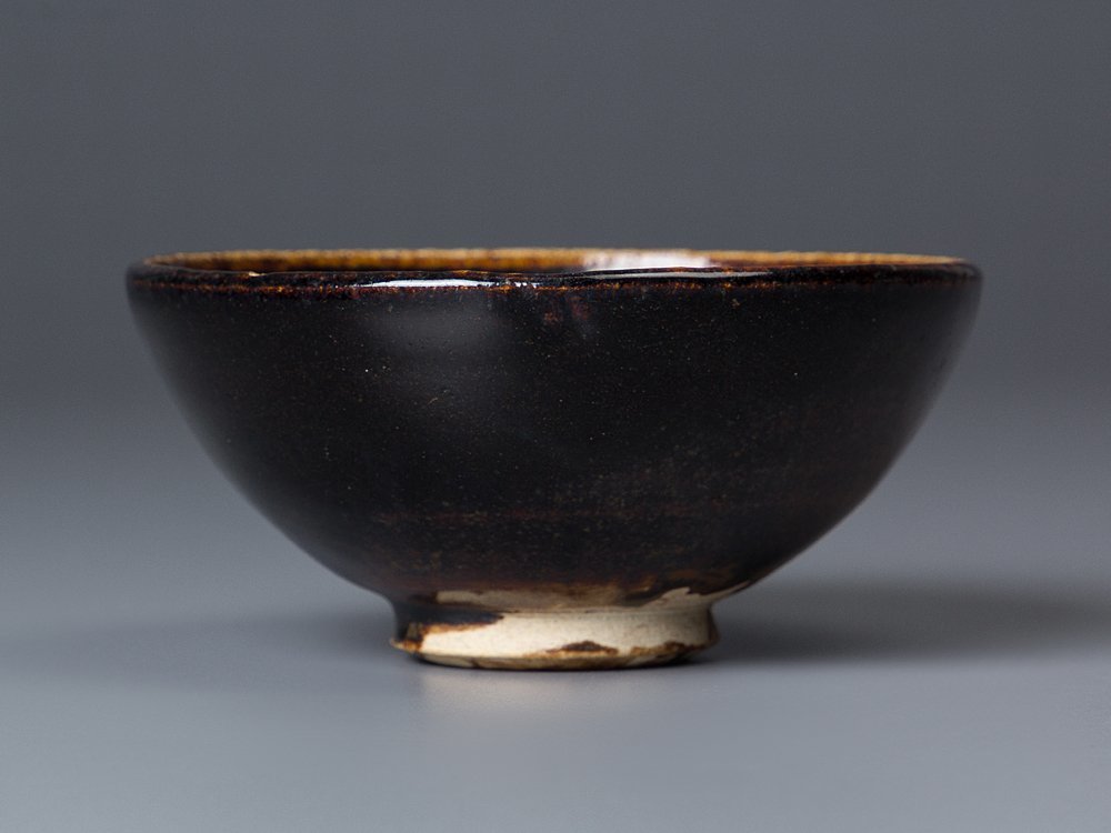 【得価，新品】 【五】黒釉碗