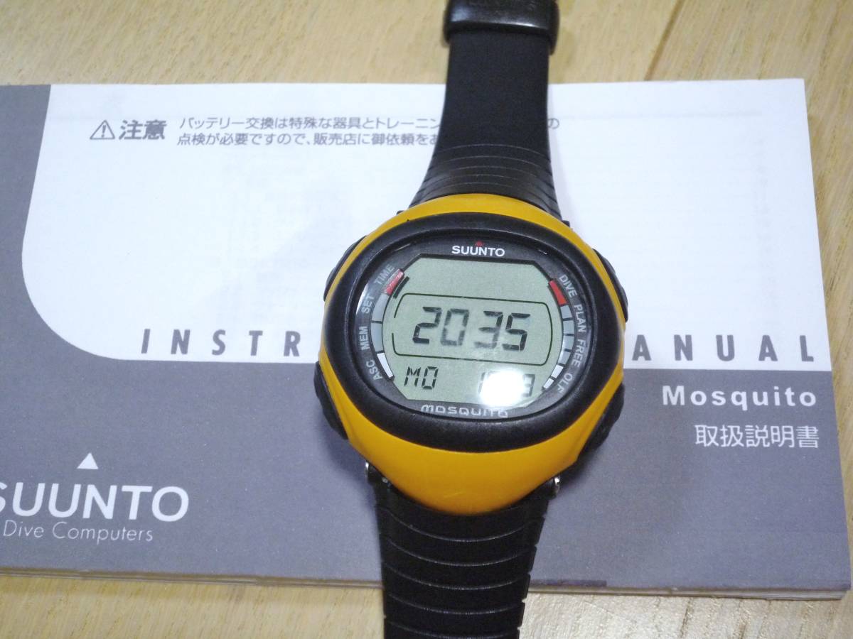 SUUNTO S スント - Yahoo!オークション モスキート ダイビング 