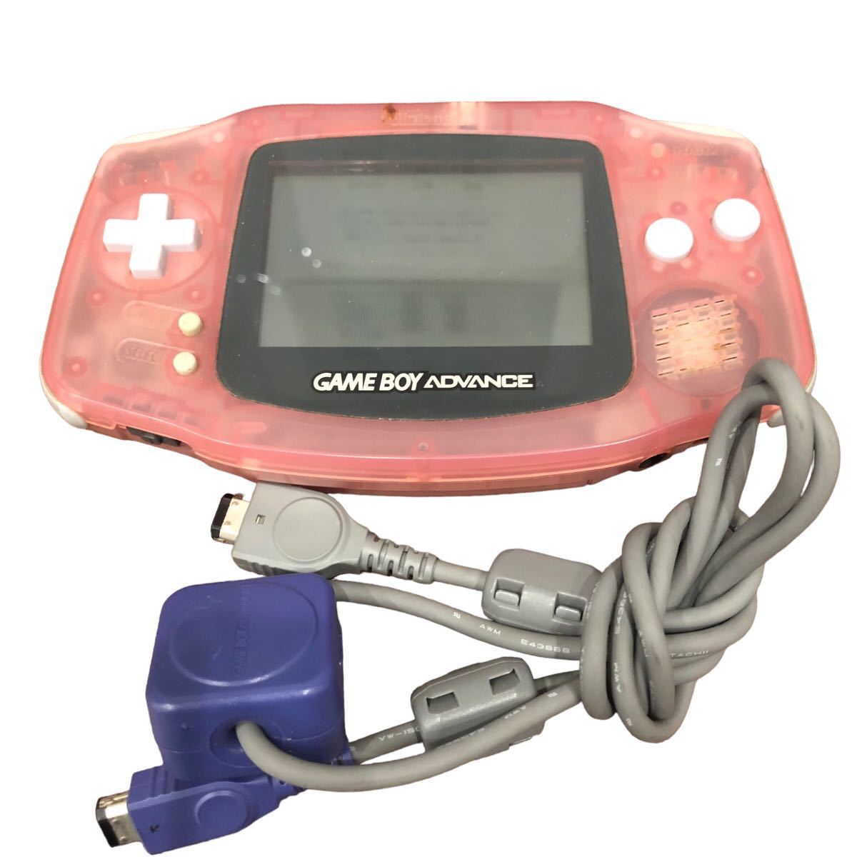 218】ゲームボーイアドバンス Nintendo スケルトン 任天堂 ミルキー 