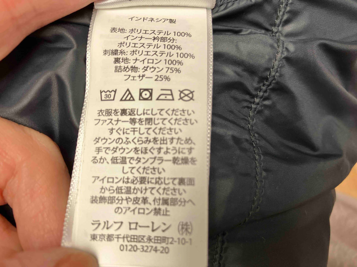 POLO RALPH LAUREN/ポロ ラルフローレン ダウンベスト POLO RALPH LAUREN/ポロ ラルフローレン ダウンベスト