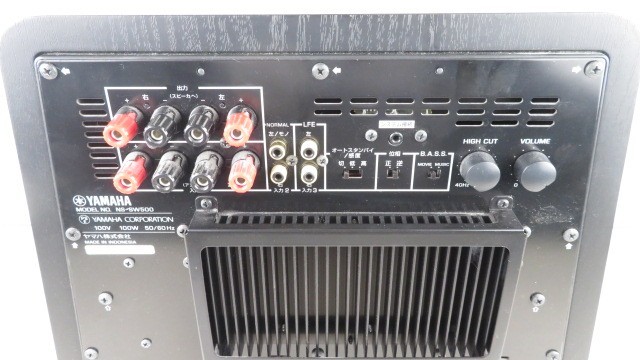 YAMAHA ヤマハ サブウーファー | : ブラック VXS10S YST-SW1000 公式