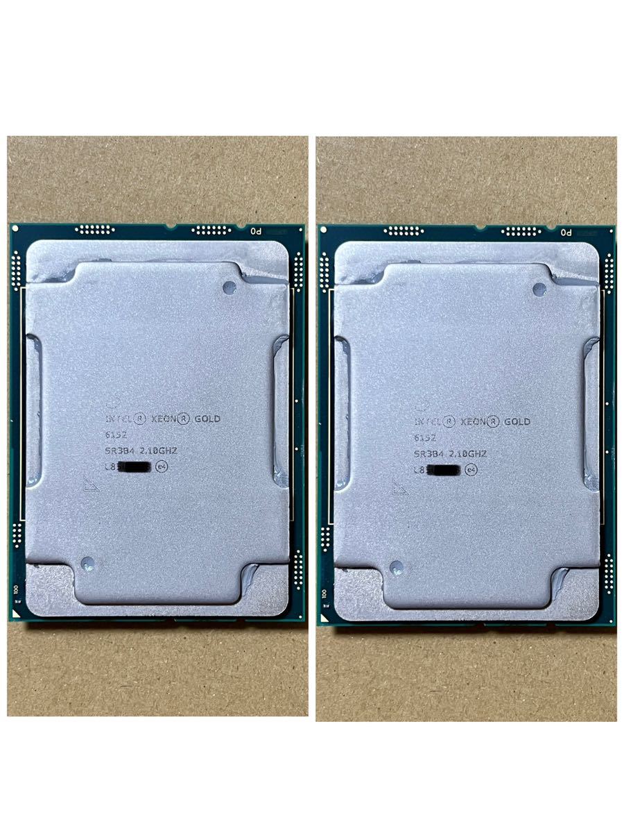 ((同一ロット・動作品・2枚セット！)) Xeon Gold 6152 22-Core 2.1GHz~Max 3.7GHz/30.25M/FCLGA3647/SR3B4