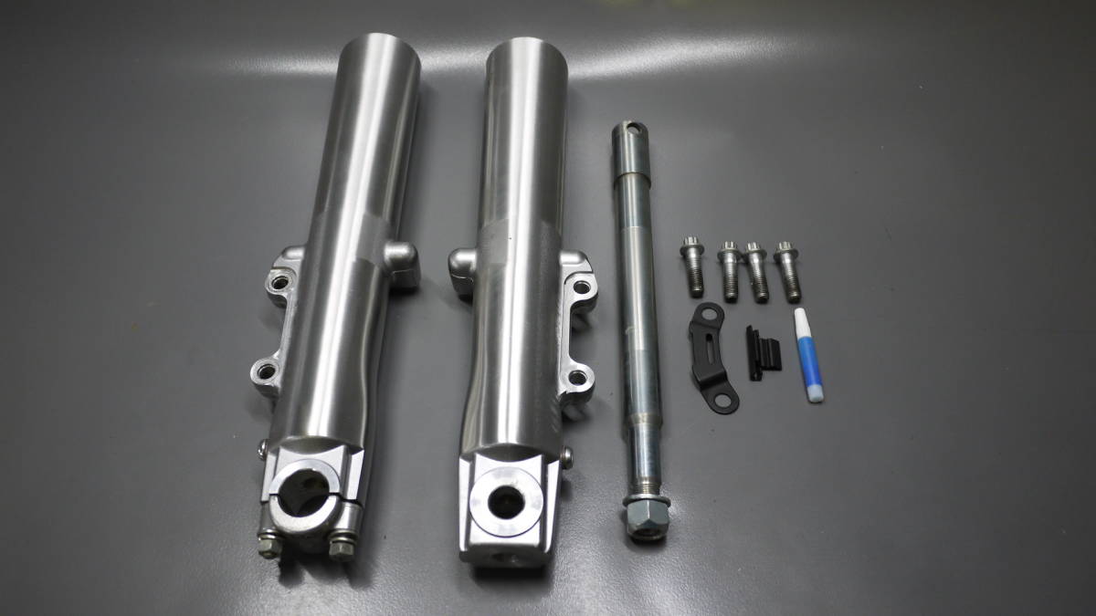 【中古品】ハーレーFLHX　純正フロントフォークアウター