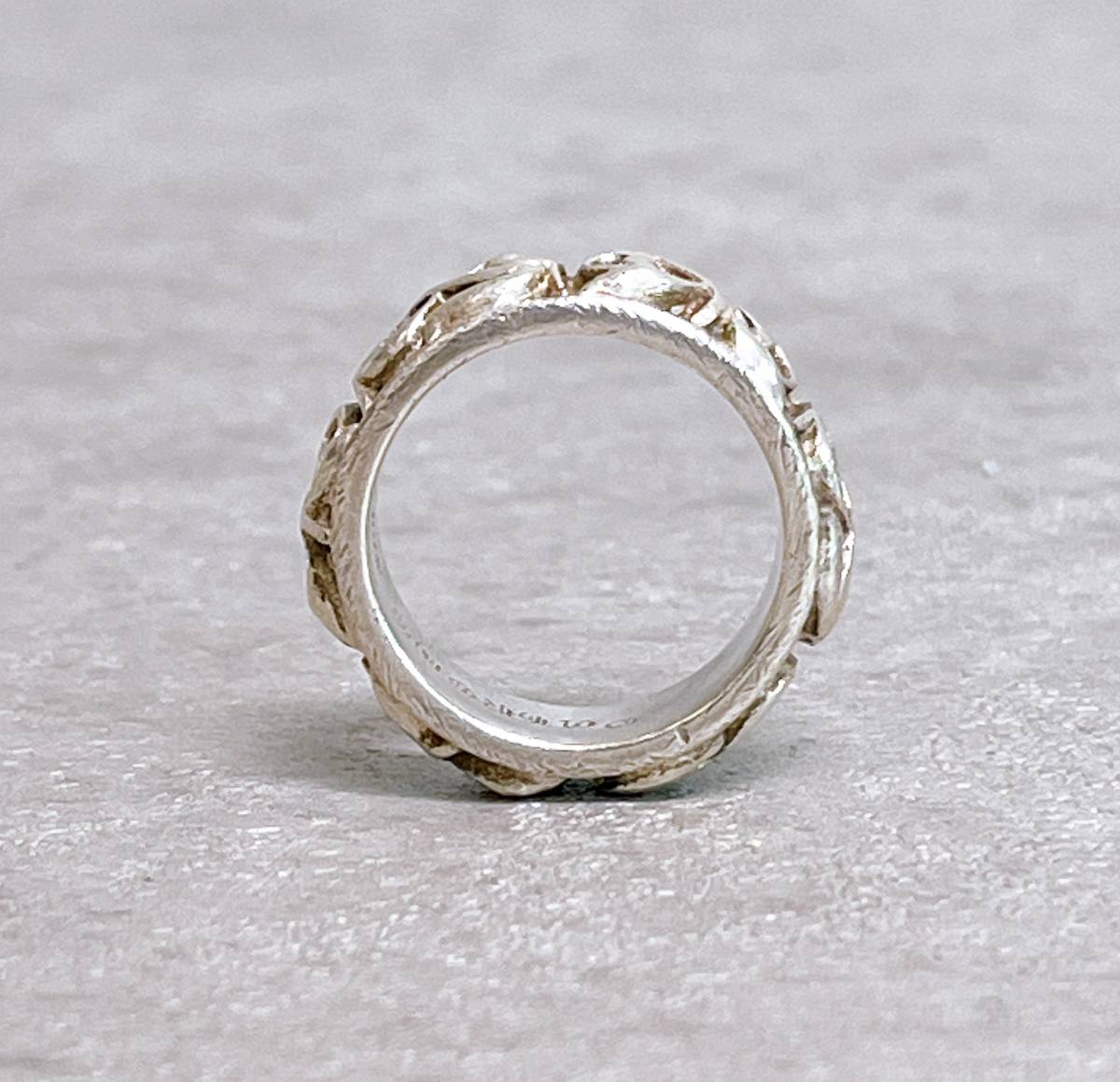 CHROME HEARTS クロムハーツ 2000 エタニティ ヴァイン バンド リング 