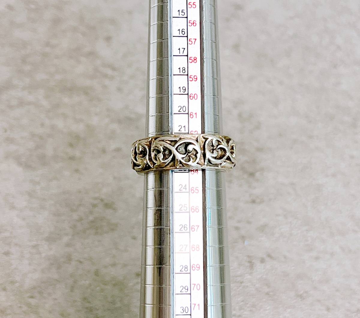 CHROME HEARTS クロムハーツ 2000 エタニティ ヴァイン バンド リング 