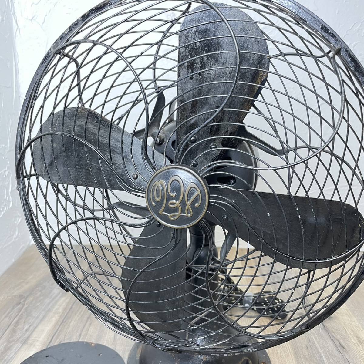 H14若】☆【現状出品】☆レトロ扇風機 芝浦 Shibaura ELECTRIC FAN