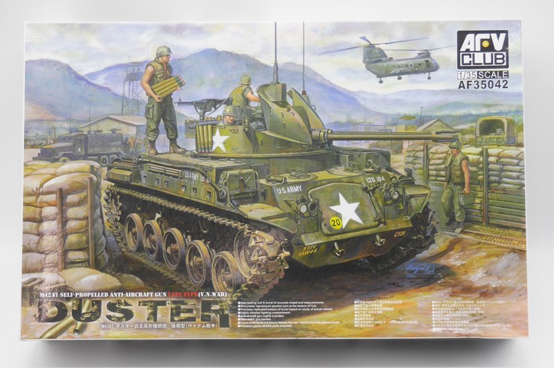  AFVクラブ 1/35 ベトナム戦争 アメリカ陸軍 M42A1 ダスター 後期型 自走高射機関砲 プラモデル FV35042(対空戦車（AAT）)｜売買されたオークション情報、yahooの商品情報をアーカイブ公開 - オーク 対空戦車（AAT）