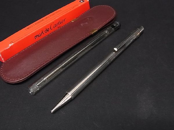 1円 □美品□ Cartier カルティエ マストライン ケース付き ボールペン
