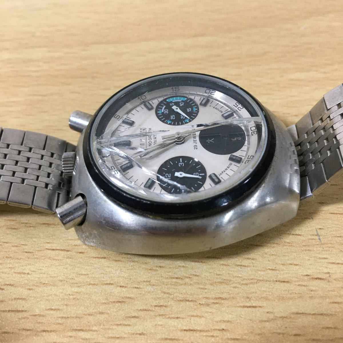 CITIZEN シチズン 4-901177 Y チャレンジタイマー クロノグラフ 