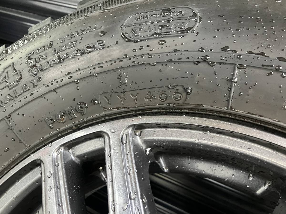 ADVAN IT 14 PCD100 4穴 165 80 R13 82Q WINTER RALLY タイヤ 