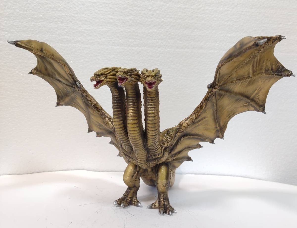 ゴジラ怪獣ソフビ キングギドラ2019リペイント完成品 【公式通販】