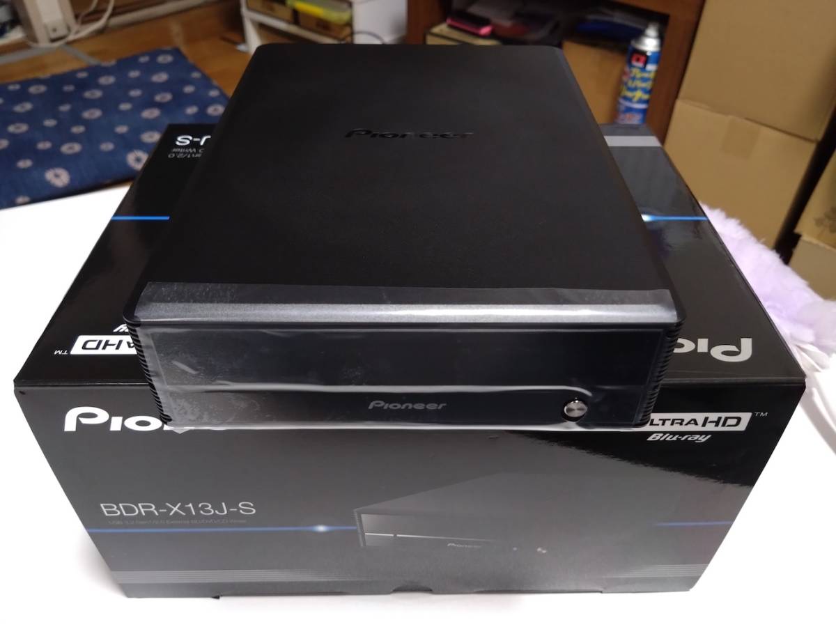 Pioneer BDR-X13J-S 外付けBD/DVD/CDライター 新品 新品 Pioneer BDR