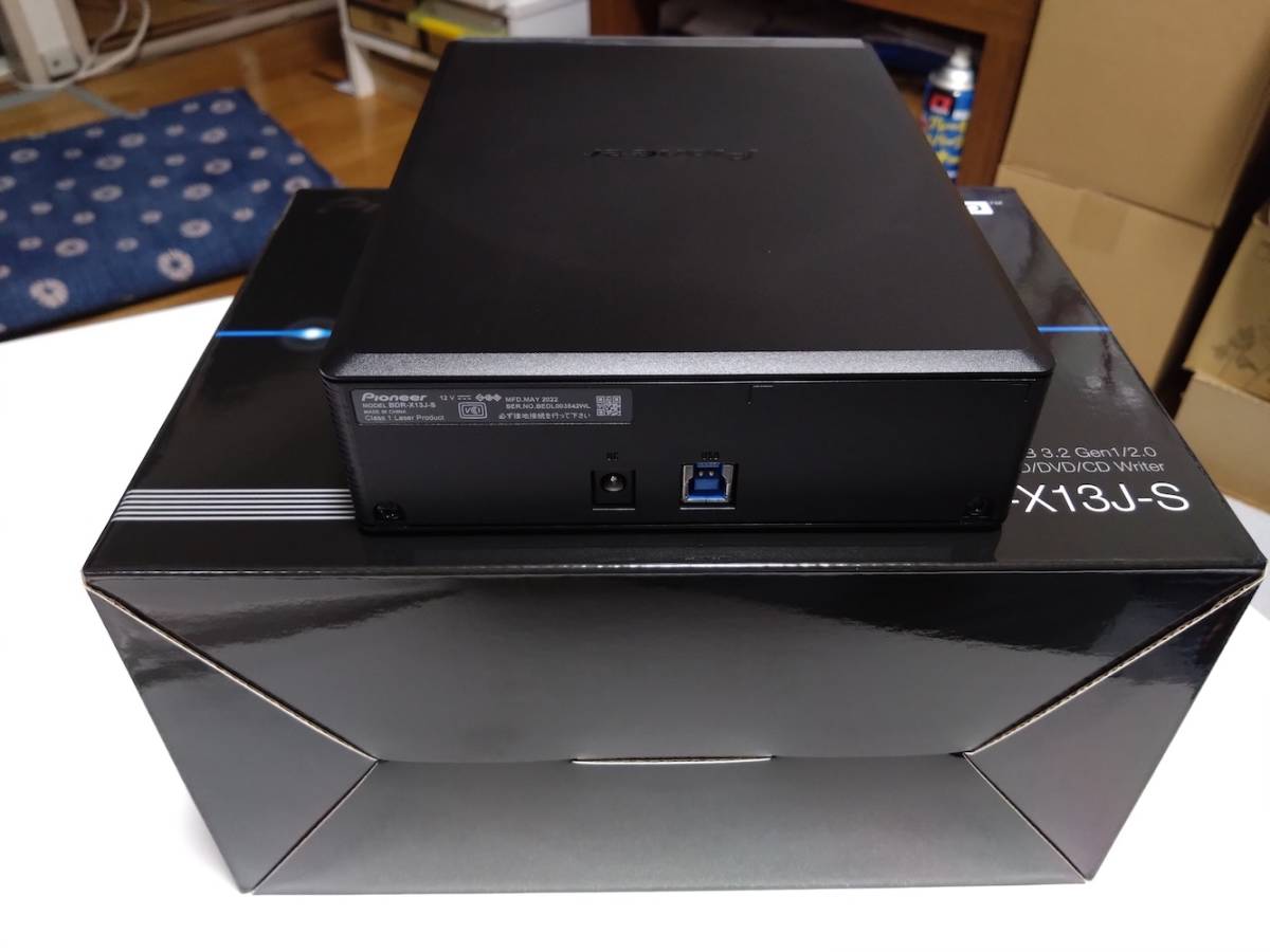 Pioneer BDR-X13J-S 外付けBD/DVD/CDライター 新品 新品 Pioneer BDR