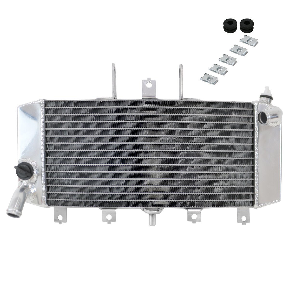 【新品即納】 アルミ製 ラジエーター ZRX400 後期 カワサキ アルミ ラジエター 交換 補修 冷却