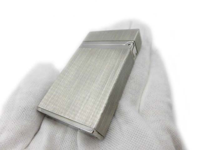 1◇着火確認済 S.T.Dupont デュポン LIGNE2 ライン2 ヘアライン 16404