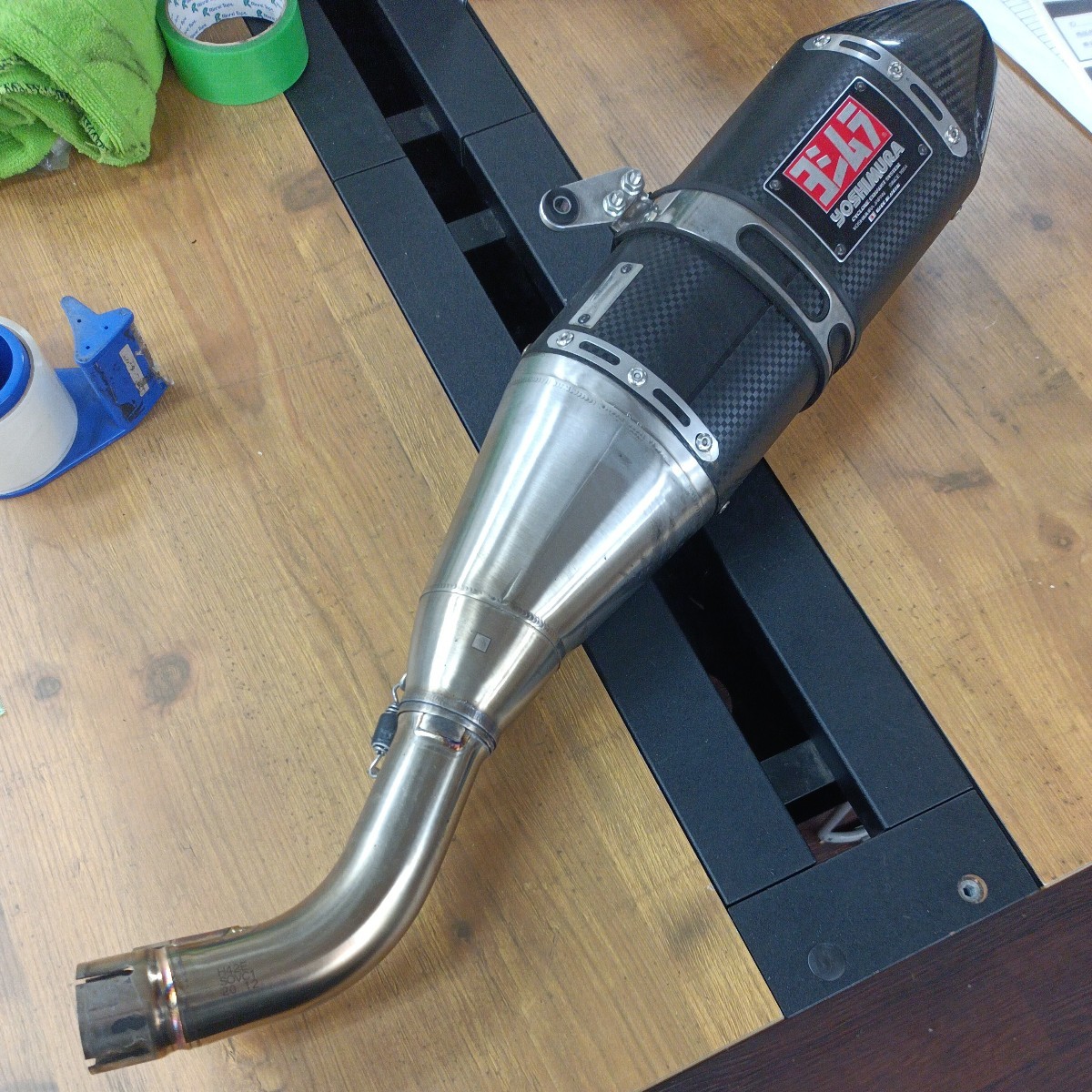 ※CRF250L MD44-1202〜より取り外しヨシムラマフラー