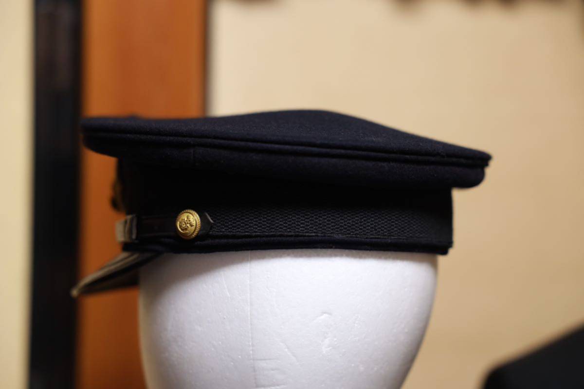 日本海軍 准士官以上 軍帽 日本軍 海軍士官 帽子 将校