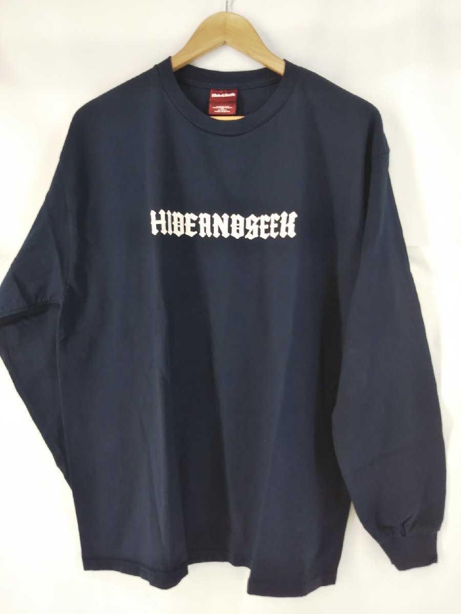 HIDEANDSEEK　Collage L/S Tee　23ss　ロングスリーブティーシャツ　ロンT ハイドアンドシーク