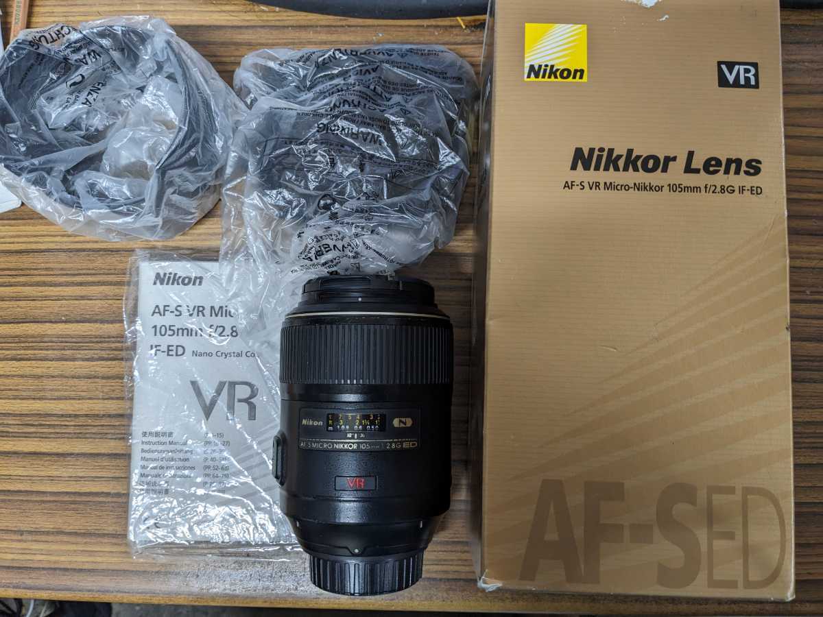 Nikon AF-S VR Micro Nikkor ED 105mm F2.8G （IF） 105mm VR AF-S Used
