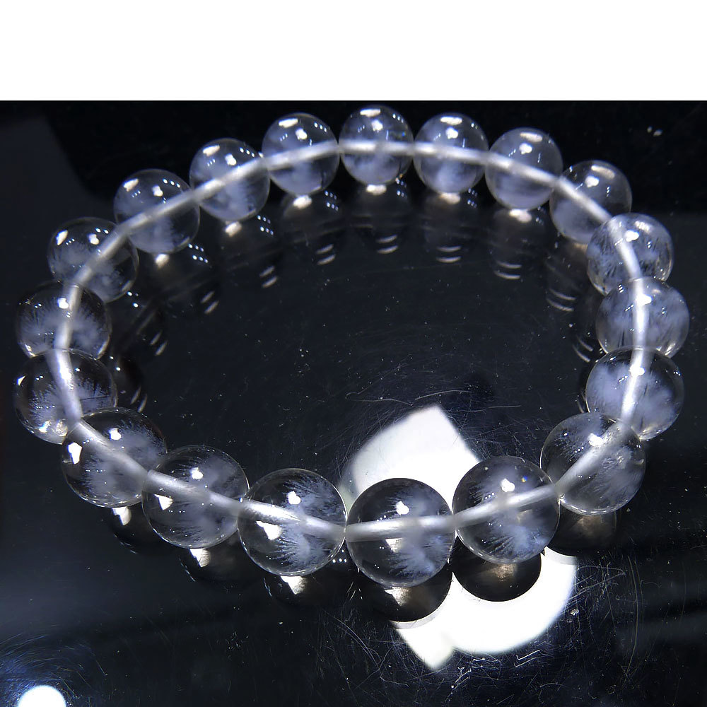 天然石 入手困難 エンジェルズフェザークォーツ ファントム水晶 10mm 