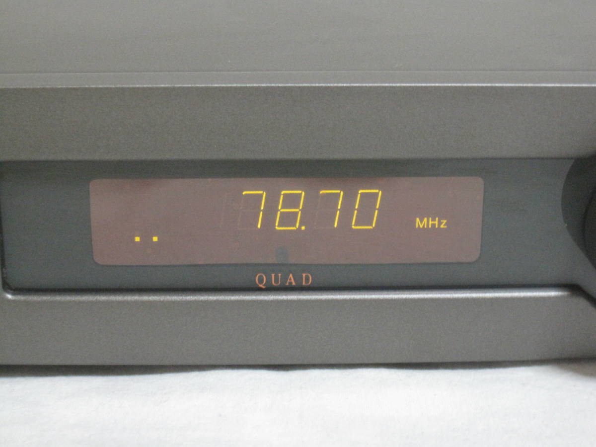 FM4 QUAD クォード 通電確認済 FMチューナー QUAD FM4