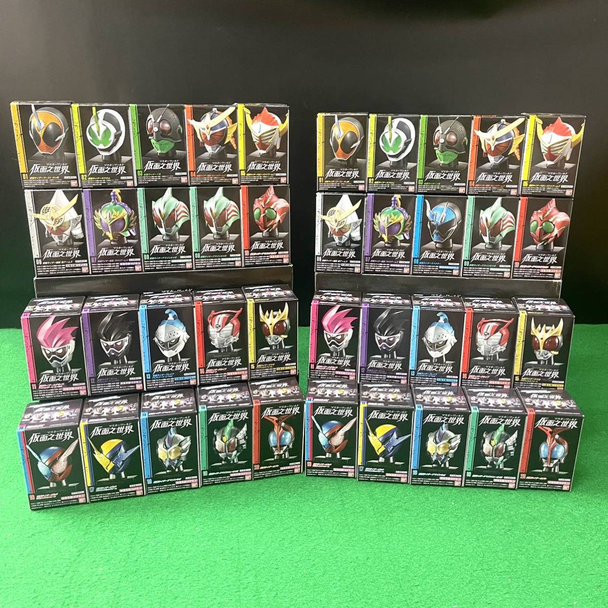 HOT，人気SALE BANDAI/バンダイ 仮面ライダー マスカーワールド 仮面之世界 ①~④ コンプリートセット マスコレ 説明分必読(その他)｜売買されたオークション情報、yahooの商品情報をアーカイブ公開 - オーク その他