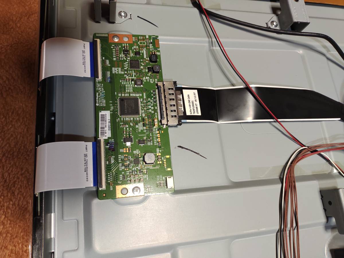 Panasonic TH43GX-750 本体ジャンク(電源基板、映像基板、T-CON基板