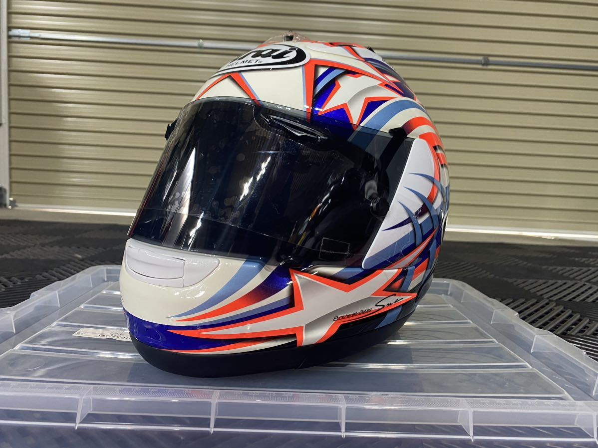 Arai アライ RX-7 RR5 EDWARDS コーリン エドワーズ Mサイズ 57-58cm