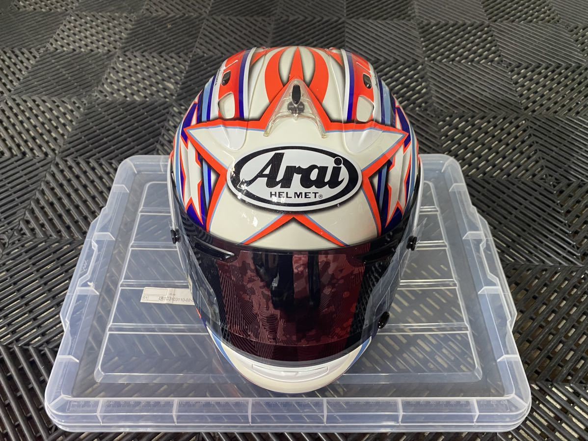 Arai アライ RX-7 RR5 EDWARDS コーリン エドワーズ Mサイズ 57-58cm