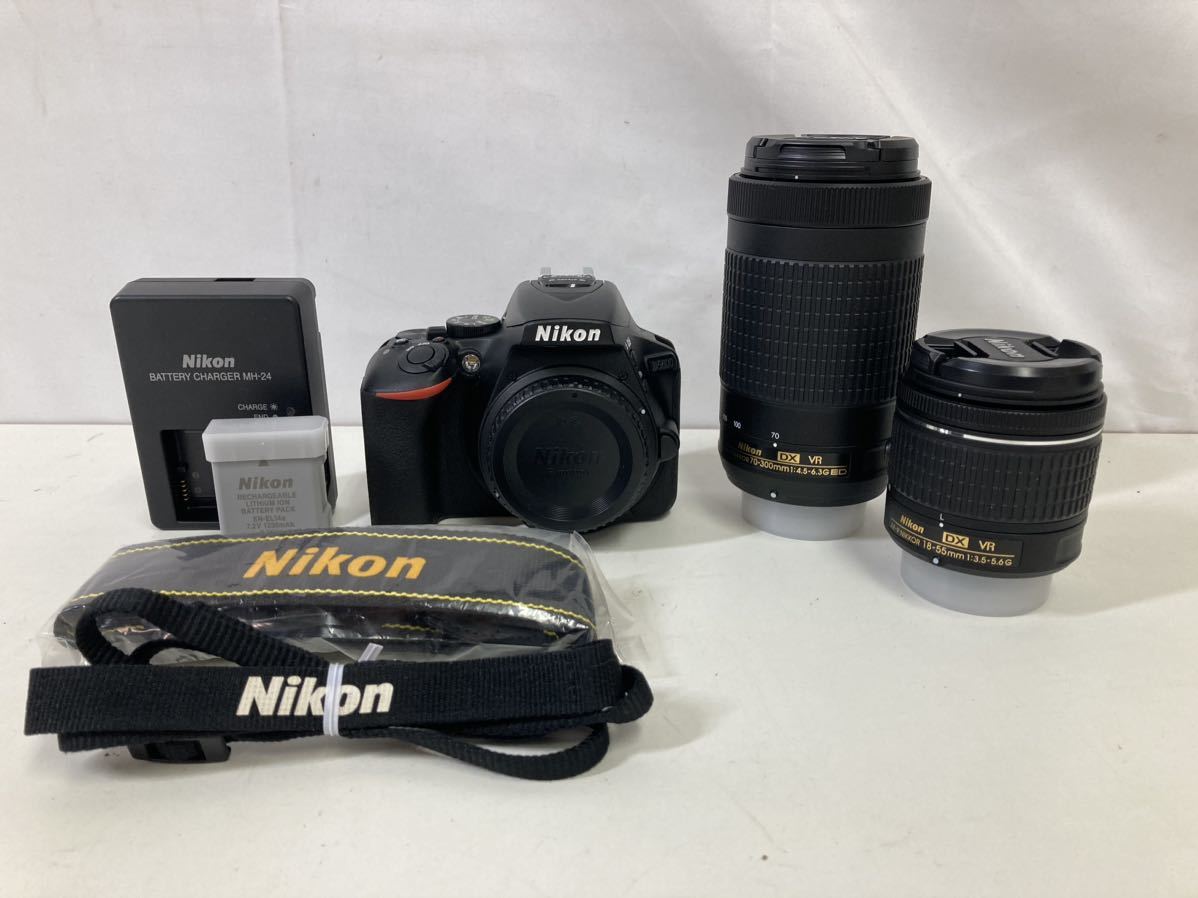 Nikon D5600 AF-P DX NIKKOR 18-55mm 1:3.5-5.6G VR 70-300mm 1: