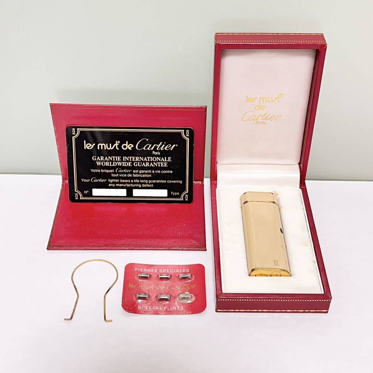 Cartier ガスライター　箱付き 597 Cartier カルティエ 箱付き ガスライター Cartier カルティエ ガス