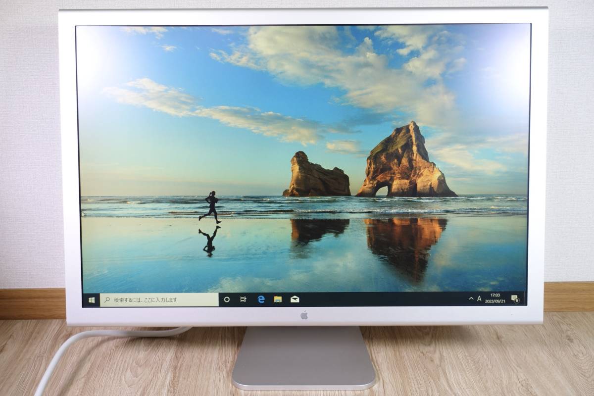 Apple Cinema HD Display 30インチ フラットパネルモデル A1083 M9179J/A 箱付属 動作確認済み 管理番号7046