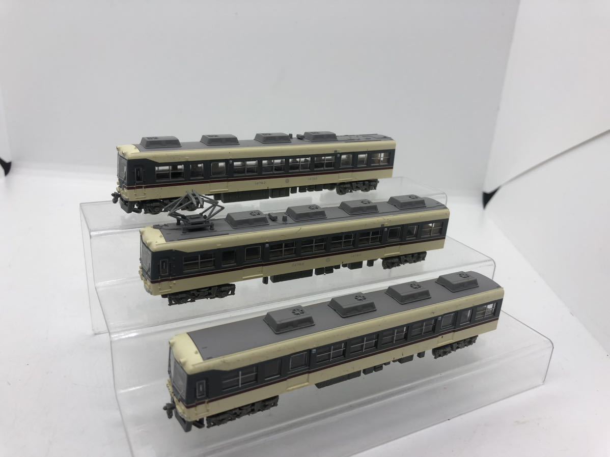鉄コレ富山地方鉄道14760形（旧塗装）3両セット⁄動力組込、オリジナル