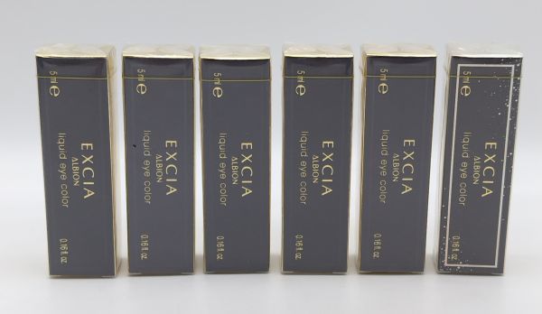 W★6 新品未開封 アルビオン エクシア リクイッド アイカラー 福袋6本セット★