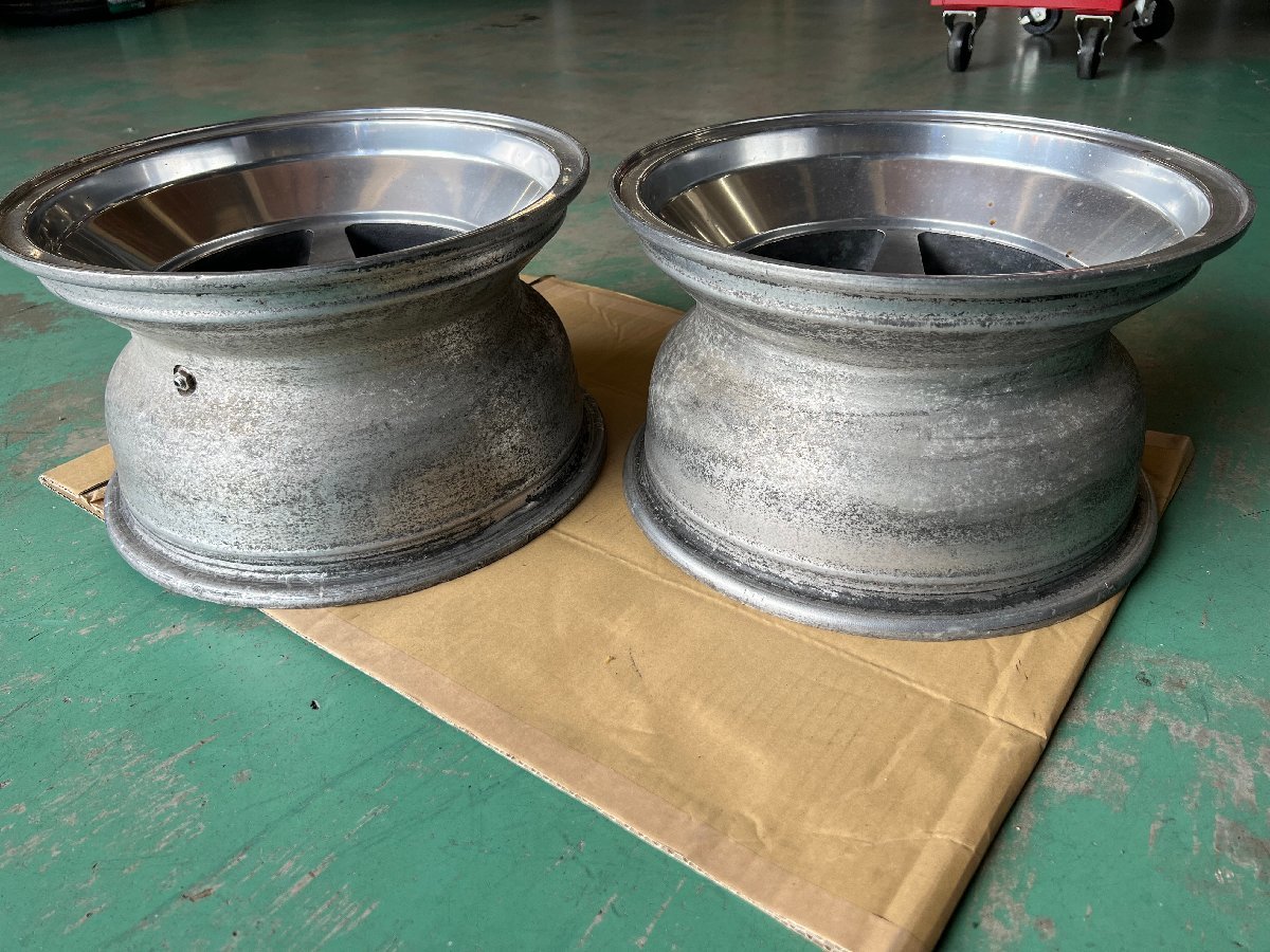深リム 当時物 旧車 WORK EQUIP ワーク エクイップ 13インチ 7J+4 7.5