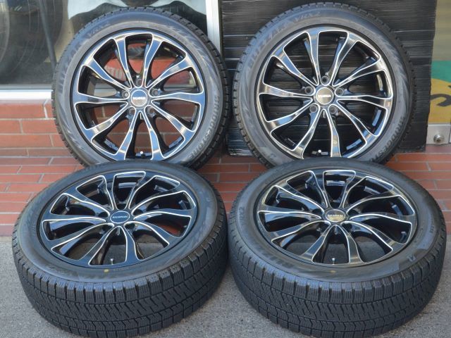 バルミナV5 17インチ 2本セット ① 17インチ ブリヂストン バルミナ 17X7.0J PCD 114.3 5穴 +45