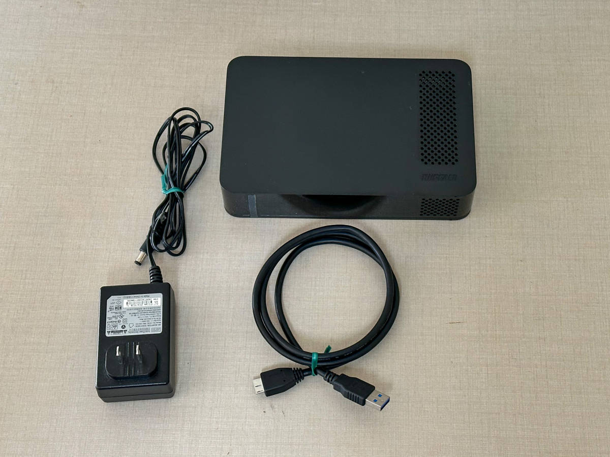 Buffalo バッファロー 外付けHDD　HD-LC4.0U3-BK 中古