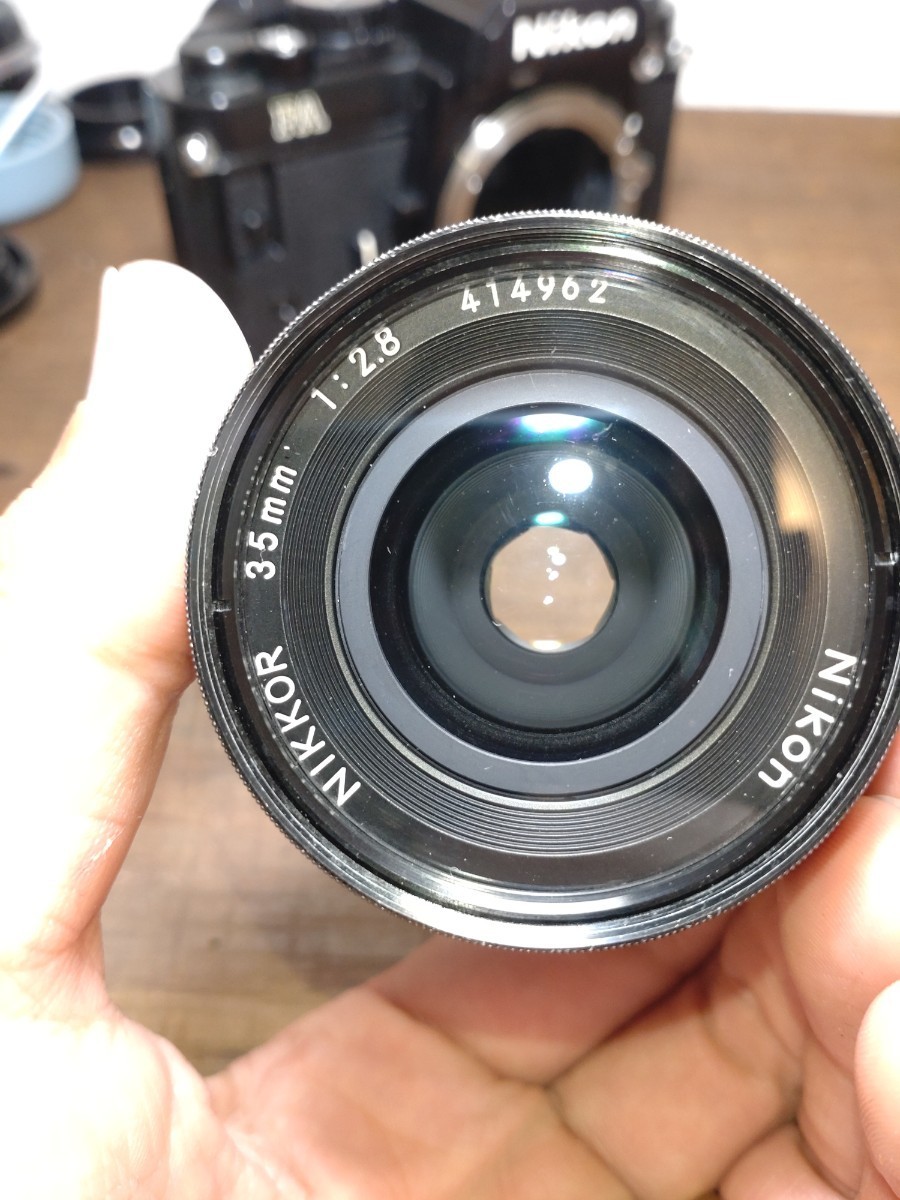 Nikon FA NIKKOR Ai-s 35mm f2.8 ニコン 一眼レフ フィルム カメラ 