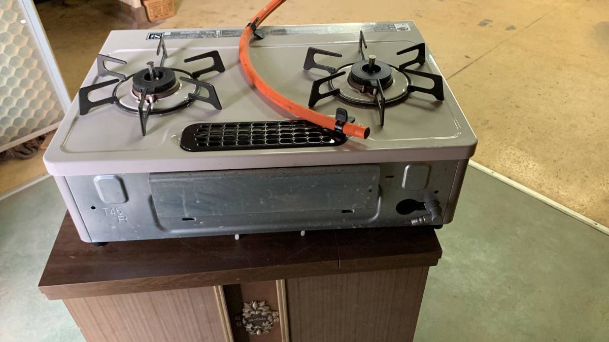 リンナイ ガスコンロ ガステーブル KGM33NBEL 2018年式 未使用保管品 
