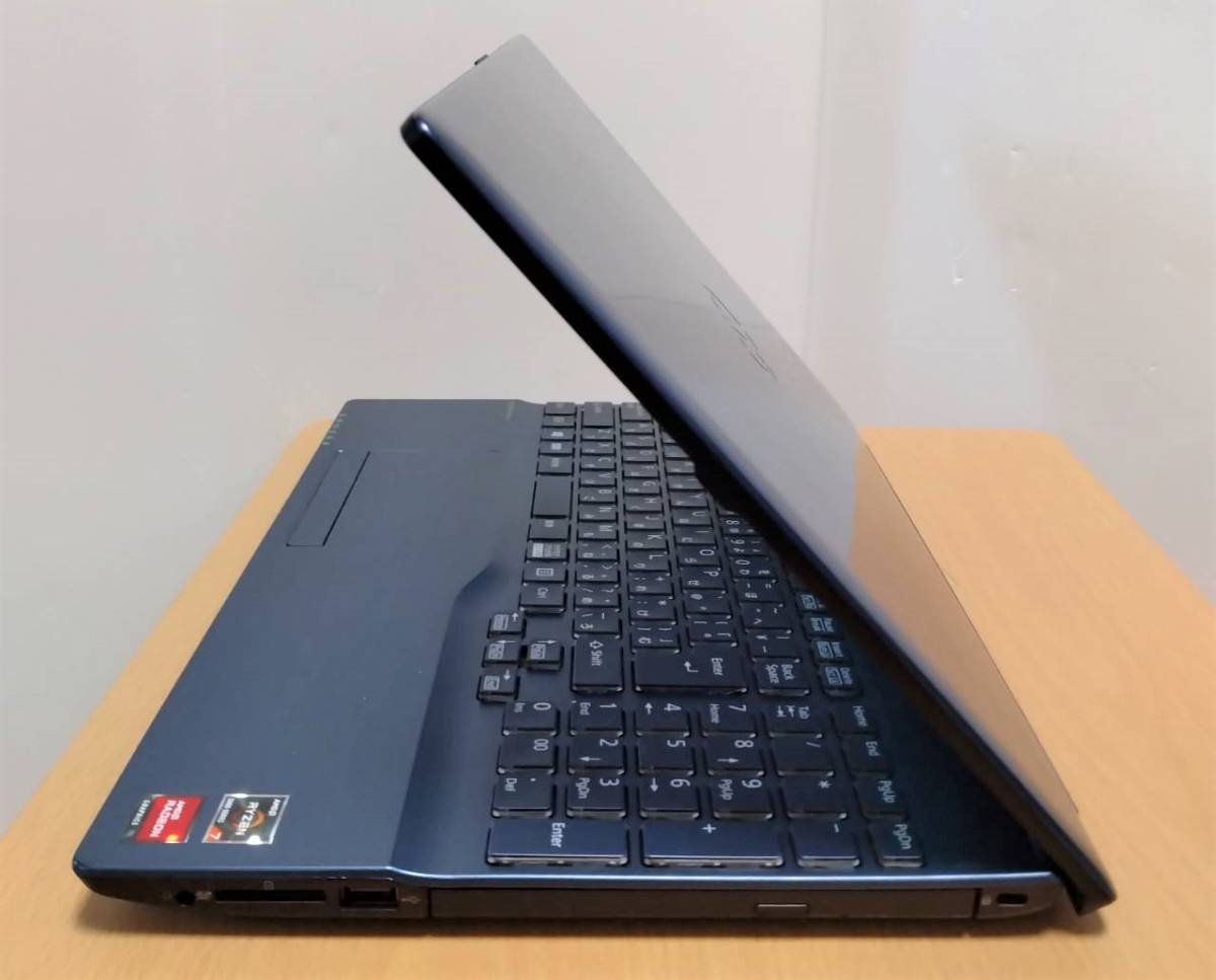 ジャンク品》富士通 LIFEBOOK AH50/F3 メタリックブルー (Ryzen7 5700U