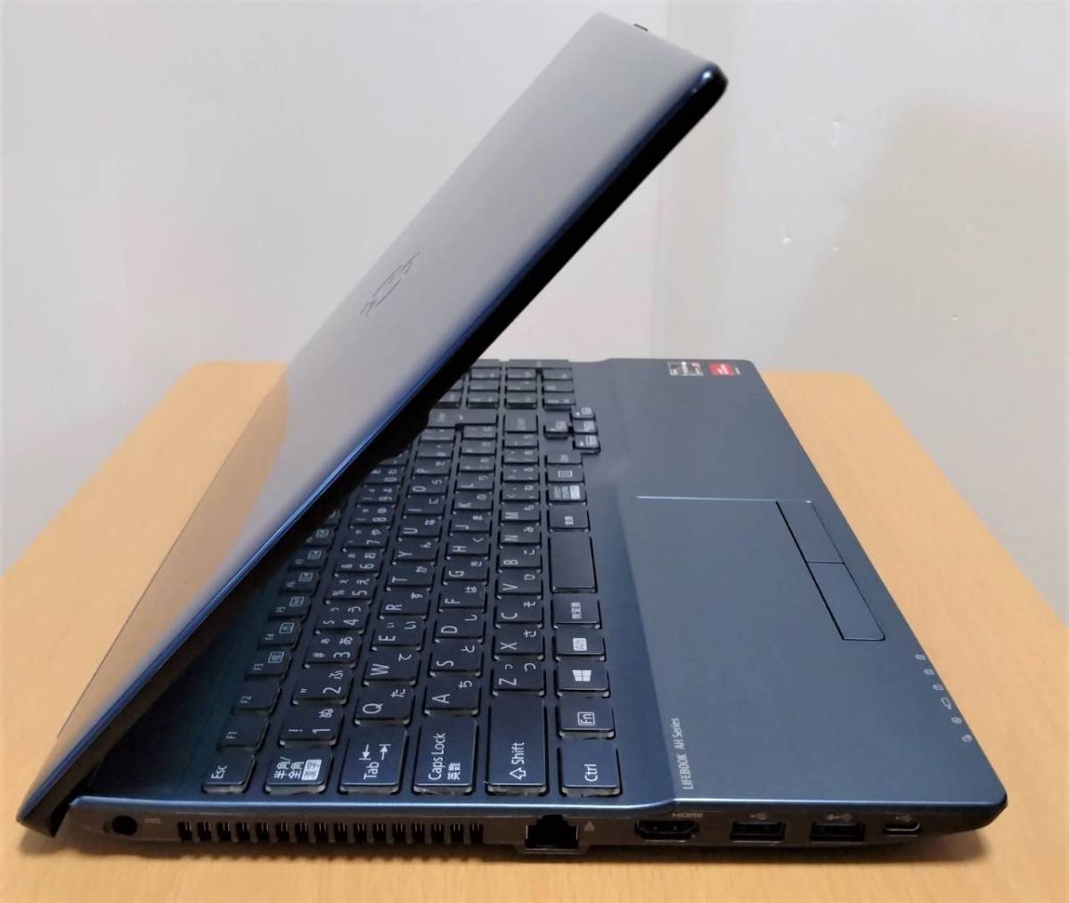 ジャンク品》富士通 LIFEBOOK AH50/F3 メタリックブルー (Ryzen7 5700U