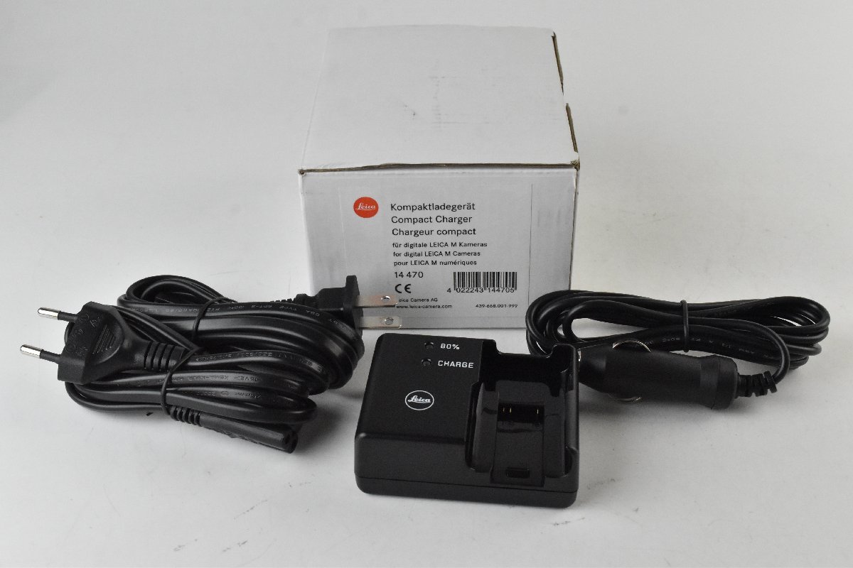 Leica ライカ 14470 BC-SCL1 コンパクトチャージャー M8 M8.2 M9 M9-P 