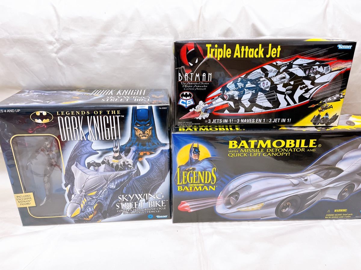 【未開封品】バットマン LEGENDS OF BATMAN フィギュア3点セット