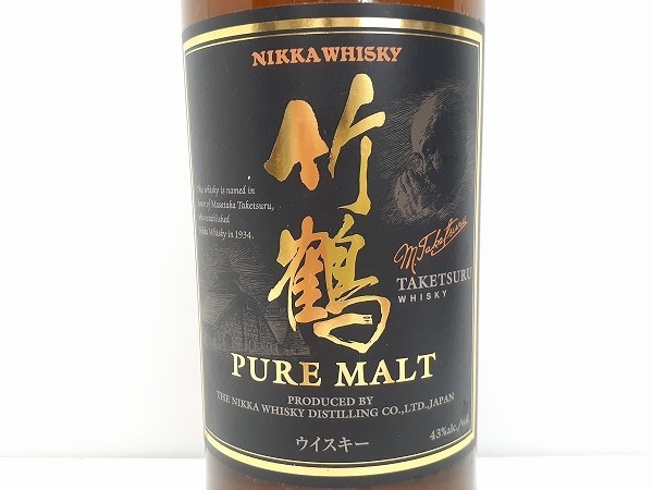 G222-N36-237 未開栓 NIKKA WHISKY ニッカ ウイスキー 竹鶴 ピュア